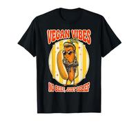 Vegan Vibes Retro Zanahoria Rock Star, Divertido Humor a Base de Plantas Camiseta