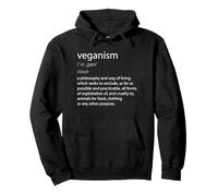 Veganism Diccionario y definición de léxico Sudadera con Capucha