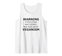 Veganismo - Declaración de Poder Vegetal para los Amantes de los Animales Camiseta sin Mangas