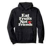 Vegano a Base de Plantas Come Frutas, no Amigos Humor Sudadera con Capucha