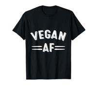 Vegano AF Vegetariano Animal Lover Plantas Sin Crueldad Día de la Tierra Camiseta