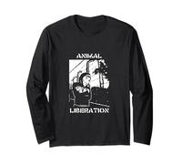 Vegano Animal Rights Cruelty-Free Veganismo Animal Liberation Manga Larga