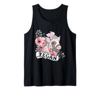 Vegano, No Me como a Mis Amigos -Animal Vegetariano Paz Mundial Camiseta sin Mangas