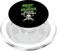 Vegano Punk Rebelde Vegano Vegano Anarquista Vegano Protesta PopSockets PopGrip para MagSafe
