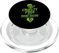 Vegano Punk Rebelde Vegano Vegano Anarquista Vegano Protesta PopSockets PopGrip para MagSafe