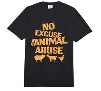 Vegano Sin Excusa para el abuso Animal Comfort Colors Adult Heavyweight T-Shirt