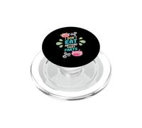 Vegano Vegetariano Planta Amor Sin Carne Dieta Ética Herbívoro PopSockets PopGrip para MagSafe