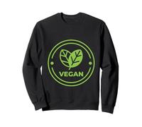 Vegano vegetariano. Vegano a base de plantas. Vegano mamá, papá y niña Sudadera