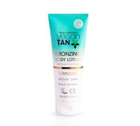 VeganTan Gradual Bronzing Body Self Tanning Lotion Medium to Dark 200ml | Long-Lasting and Streak-Free Application, Hydrates and Boosts Skin's Radiance with Aloe Vera, Vegan and Cruelty Free