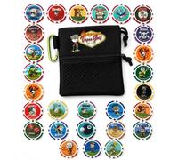 Vegas Golf Paquete de bonificación Todo en el Juego de Golf de Campo ¡Ahora 26 Chips fichas, Unisex, Multicolor