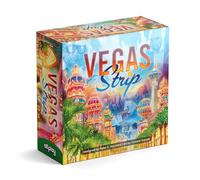 Vegas Strip Board Game - Bluffing and Deduction for 2-6 Players, Unique Casino Powers, Ages 11+, Small Box Big Game Series