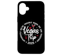 Vegas Trip 2025 Apparently We're Trouble When We're Together Carcasa para iPhone 16 Plus