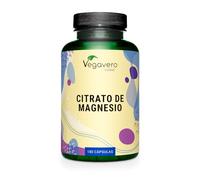 Vegavero Citrato de Magnesio | 400 mg Magnesio Elemental | 180 Cápsulas | Alta Absorción y Biodisponibilidad | Reduce Fatiga y Recuperador Muscular | Testado en Laboratorio Alemán | Libre de Aditivos