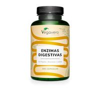 Vegavero Enzimas Digestivas | 7 Enzimas + Lactasa | 180 Cápsulas Entéricas