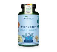 Vegavero Luteína Complex | 40mg Luteina + 8mg Zeaxantina | 16000 MG Flor de Cálendula | Materia Premium: Xanmax | Testado en Alemania | Sin Aditivos y Vegano