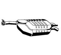 VEGAZ MS-187EBER Silenciador trasero