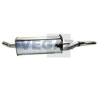 VEGAZ OS-697 Silenciador trasero para OPEL Astra H TwinTop (A04)