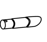 VEGAZ VOR-104 Tubo de escape