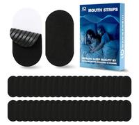 VEGCOO 40 Piezas Tiras Bucales para Dormir, Mouth Tape Tiras Bucales Antirronquidos, Cintas Bucal para Dormir Anti Ronquidos, Alivio Instantáneo de Los Ronquidos y la Respiración Bucal Reducida
