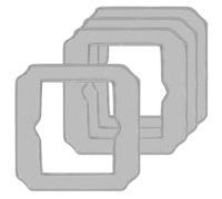 VEGCOO - Kit de repuesto de microfibra compatible con Ecovacs Winbot Mini, reutilizable lavable paño de limpieza para robot Lavador de cristal (4 piezas)