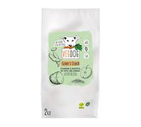 VEGDOG Farmer's Crunch - Alimento seco vegano para perros adultos con patata y haba de fapa, alimento completo sin cereales para alérgicos con fuente alternativa de proteínas (2 kg)