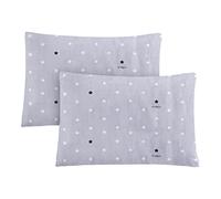 Vegena 2 Piezas Funda de Almohada de 40 x 60 cm, Fundas de Almohada para Niños, Funda de Almohada para Bebé de Algodón Suave y Transpirable, con Cierre de Sobre para Niños y Niñas