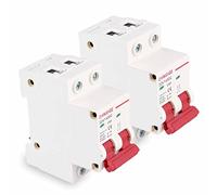 Vegena 2 unidades de fusibles automáticos, DZ47-63Z-2P, 1000 V 63 A, interruptor de protección fotovoltaica, disyuntor de circuito Dc, interruptor de separación solar para iluminación residencial,