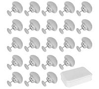 Vegena 22 Piezas Clips de Fijación para Edredón, Soporte de Edredón de Setas con Caja para Arreglar Edredones, Sábanas, Fundas de Edredón