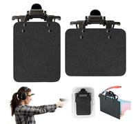 Vegena 2pcs Parche Para Bisel De Tiro y Gafas de Vista, Parche para Visor Tiro