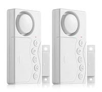 Vegena Alarma de puerta de congelador, alarma de seguridad para ventana, alarma inalámbrica para frigorífico, alarma para puerta del congelador con retraso de tiempo 3/15/30/60 segundos, alarma de