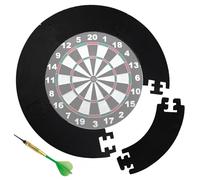 Vegena Anillo envolvente de tablero de dardos, duradero EVA para diana, tablero de dardos de 2,5 cm de grosor, protector de pared, empalme, protección de tablero de dardos para los amantes de los