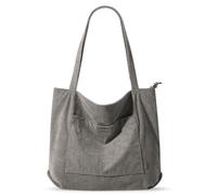 Vegena Bolso Bandolera Mujer Tote Bag De Pana Bolsos Para Universitarias Bolsa Tela Con Cremallera Bolso Shopper Mujer Bolso Tote Mujer