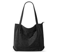 Vegena Bolso Bandolera Mujer Tote Bag De Pana Bolsos Para Universitarias Bolsa Tela Con Cremallera Bolso Shopper Mujer Bolso Tote Mujer