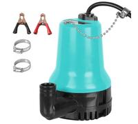Vegena Bomba sumergible de agua sumergible, bomba de agua sucia, 12 V, 65 W, 3000 L/H con abrazadera, bomba de acuario, bomba de transporte para jardines, acuarios, estanques, fuentes