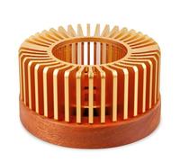 Vegena Calentador De Tetera, Quemador De Fragancia, Calentador De Té Calentador De Café Calentador para Tetera Horno De Velas Quemador De Aceite Esencial para Café, Té, Alimentos, Sin Velas