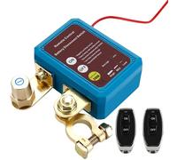 Vegena Desconectador De Bateria Coche, Corta Corriente Bateria 12v, Interruptor De Desconexión De Batería Remota, Control Remoto Inalámbrico Interruptor De Desconexión Automática Para Coche