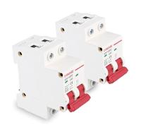 Vegena 2 unidades de fusibles automáticos, DZ47-40Z-2P, 1000 V 40 A, interruptor de protección fotovoltaica, disyuntor de circuito Dc, interruptor de separación solar para iluminación residencial,