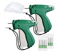 Vegena Pistola etiquetadora para ropa, 2 unidades, grapadora Micro Stitch con 10 agujas de repuesto y 5000 hilos