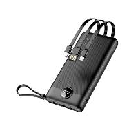 VEGER C10 VG W1116 PowerBank 10000mAh with cables bulit in