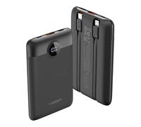 Veger c11 vg-w1170 powerbank 10000mah smallest pd20w with cables bulit