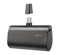 Veger Batería externa para USB C USB C Power Delivery 20W 5000mAh,