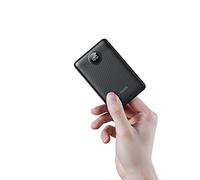 VEGER Power Bank,22.5W Mini Bateria Externa Carga Rapida,USB C Cargador Portatil con 2 Salidas Bateria Portatil con Pantalla LED con iPhone,Samsung,Huawei,Tableta,Chaqueta Calefactada más.