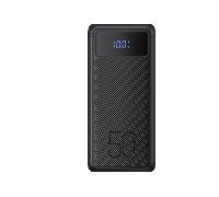 VEGER VG-W5001 VEGER Powerbank mit LCD-Display - Kapazität 50000 mAh - Eingänge USB-C, Micro-USB, Lightning - Ausgänge USB-C, 3x
