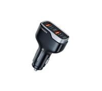 VEGER VG-CC53-2A2C VEGER - Auto-Zigarettenanzünder - Leistung 66 W - Schnellladung 30 W - Ausgänge 2x USB-C, 2x USB-A - Farbe Sc