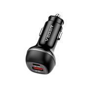 VEGER VG-CC62-1A1C VEGER - Auto-Zigarettenanzünder-Adapter - Leistung 51 W - Schnellladen PD30 W, QC18 W - USB-C-, USB-A-Ausgäng