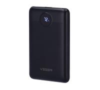 VEGER VG-W1140 VEGER Mini Power bank con pantalla LCD - Capacidad 10000mAh - Entradas USB-C, Micro USB - Salidas USB-C, USB-A -
