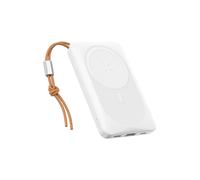 VEGER VG-W1151-W VEGER Magnetische kabellose Powerbank - Kapazität 10000 mAh - Eingänge USB-C, Lightning - Ausgänge USB-C, USB-A