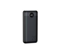 VEGER VG-W2039PD-B VEGER Powerbank mit LCD-Display - Kapazität 20000 mAh - USB-C- und Micro-USB-Eingänge - 2× USB-A-Ausgänge - L