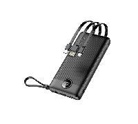 Veger VG W2059 Power Bank 20 000 mAh Con 4 cables USB C Micro USB 8 Pin USB A