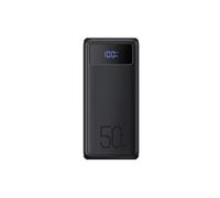VEGER VG-W5001 VEGER Powerbank mit LCD-Display - Kapazität 50000 mAh - Eingänge USB-C, Micro-USB, Lightning - Ausgänge USB-C, 3x